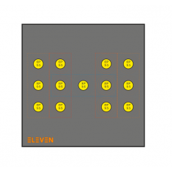 Eleven 3D Archery Target 125cm LAY14*