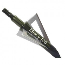 Muzzy 3 Blade Screw In Broadheads*