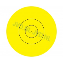 JVD Archery Target Centre 40cm Replacement Sticker 1*