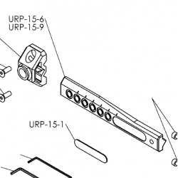 Shibuya Ultima CP Pro Polygonal Extension Bar URP-15*