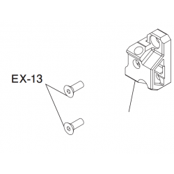 SHIBUYA Mount Screws EX-13 2*