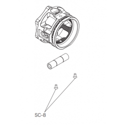 SHIBUYA Okulus Replacement Bubble Screws UCP-12 / SC-8 2*