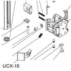 SHIBUYA UCX-16 CPX Release Lever*