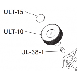 SHIBUYA Mount Knob 5/16 ULT-10s*