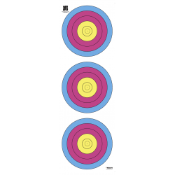 Youyi Sports Archery Target Face 40cm Vertical Waterproof 1*